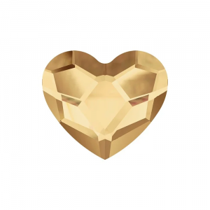 Gema dental corazón golden
