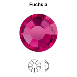 Gemas dentales redondas Fuchsia