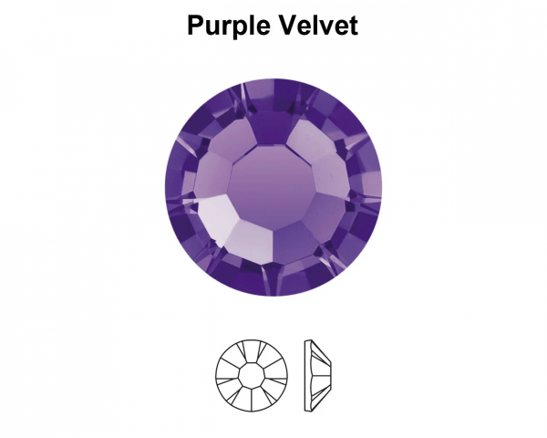 Gemas dentales redondas Purple Velvet