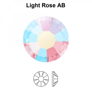 Gemas dentales redondas Light Rose AB