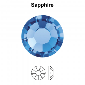 Gemas dentales redondas Sapphire