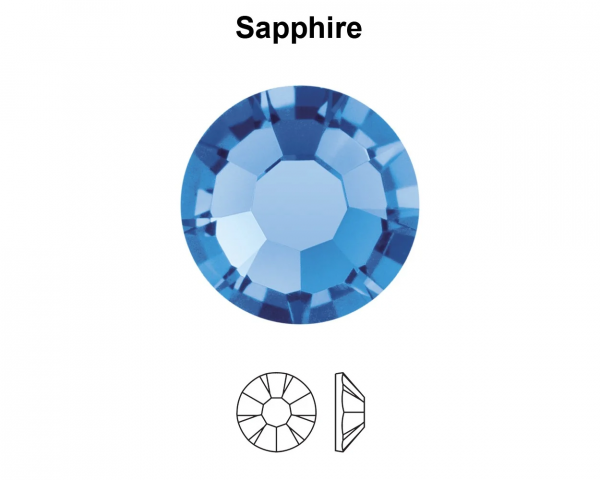 Gemas dentales redondas Sapphire