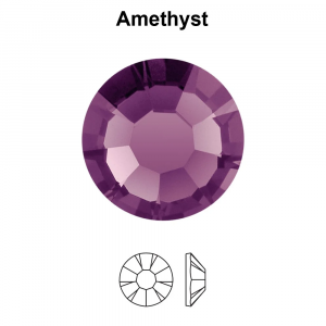 Gemas dentales redondas Amethyst