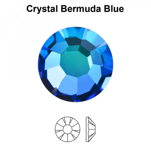 Gemas dentales redondas Bermuda BLue