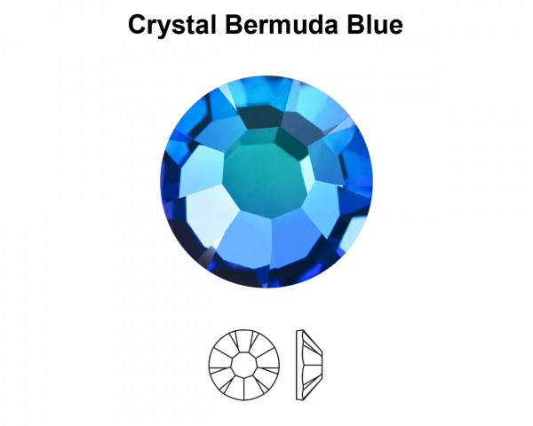 Gemas dentales redondas Bermuda BLue