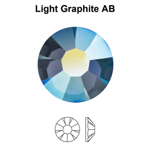Gemas dentales redondas Light Graphite AB
