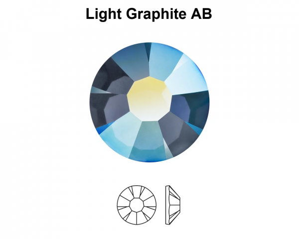 Gemas dentales redondas Light Graphite AB