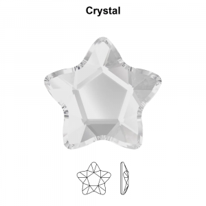 Gema Dental en forma de estrella y color Crystal
