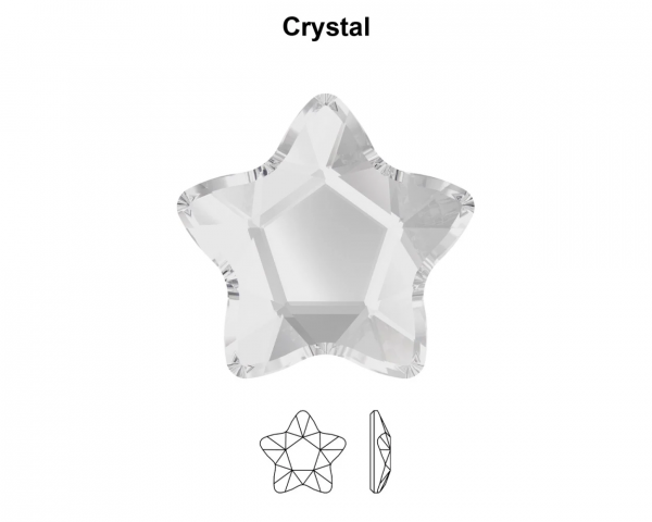 Gema Dental en forma de estrella y color Crystal